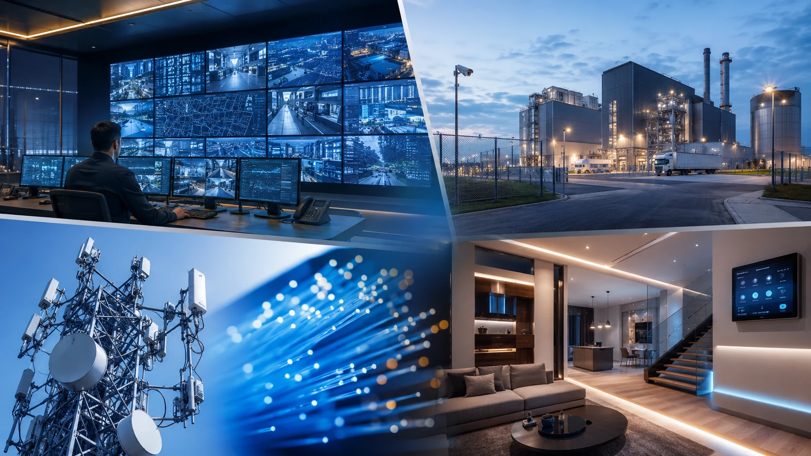 Proyectos tecnológicos de seguridad y telecomunicaciones
