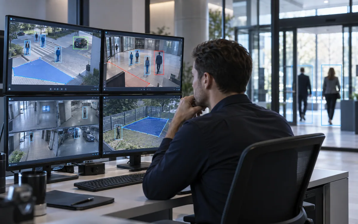 Analítica de inteligencia artificial aplicada a seguridad y procesos