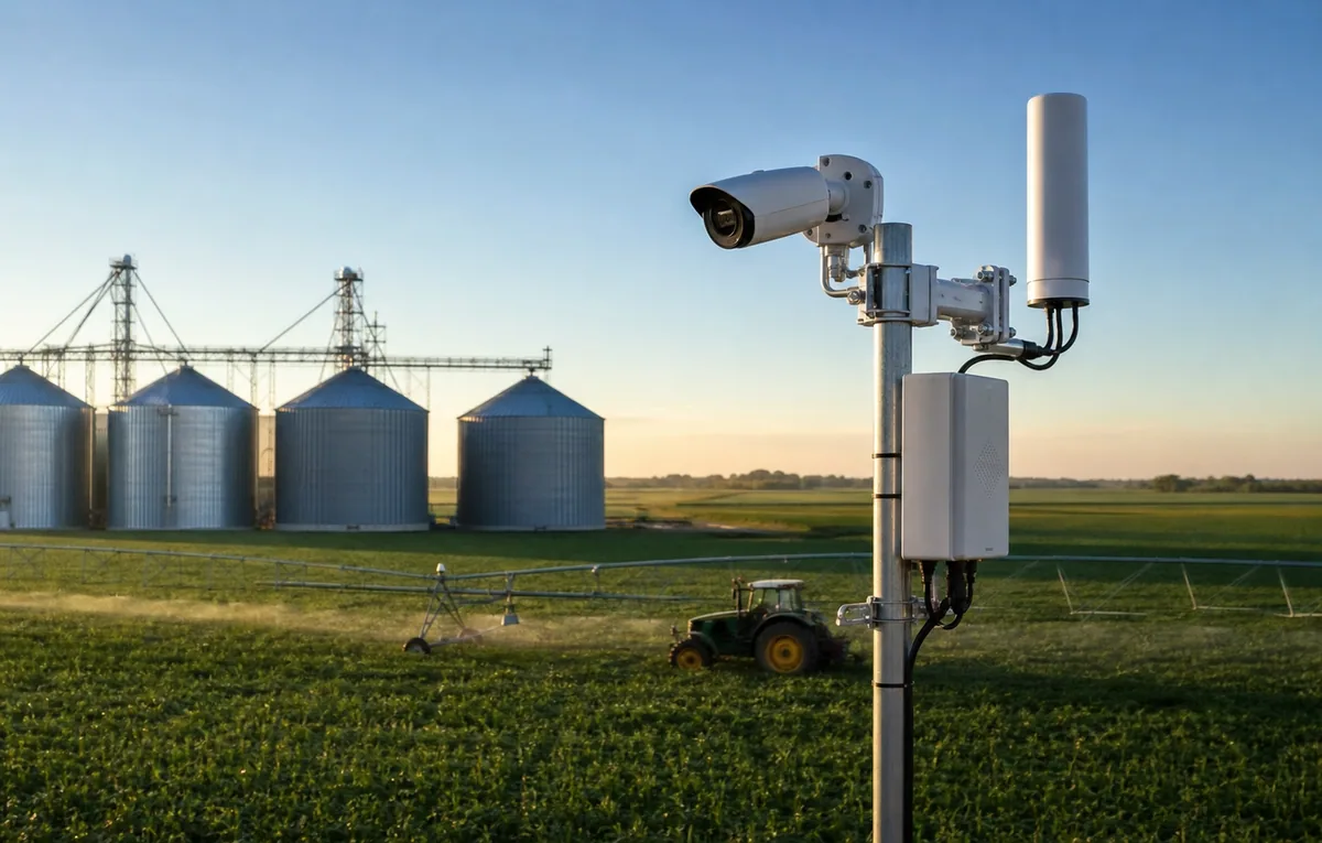 Monitoreo de campos, silos, galpones y riego