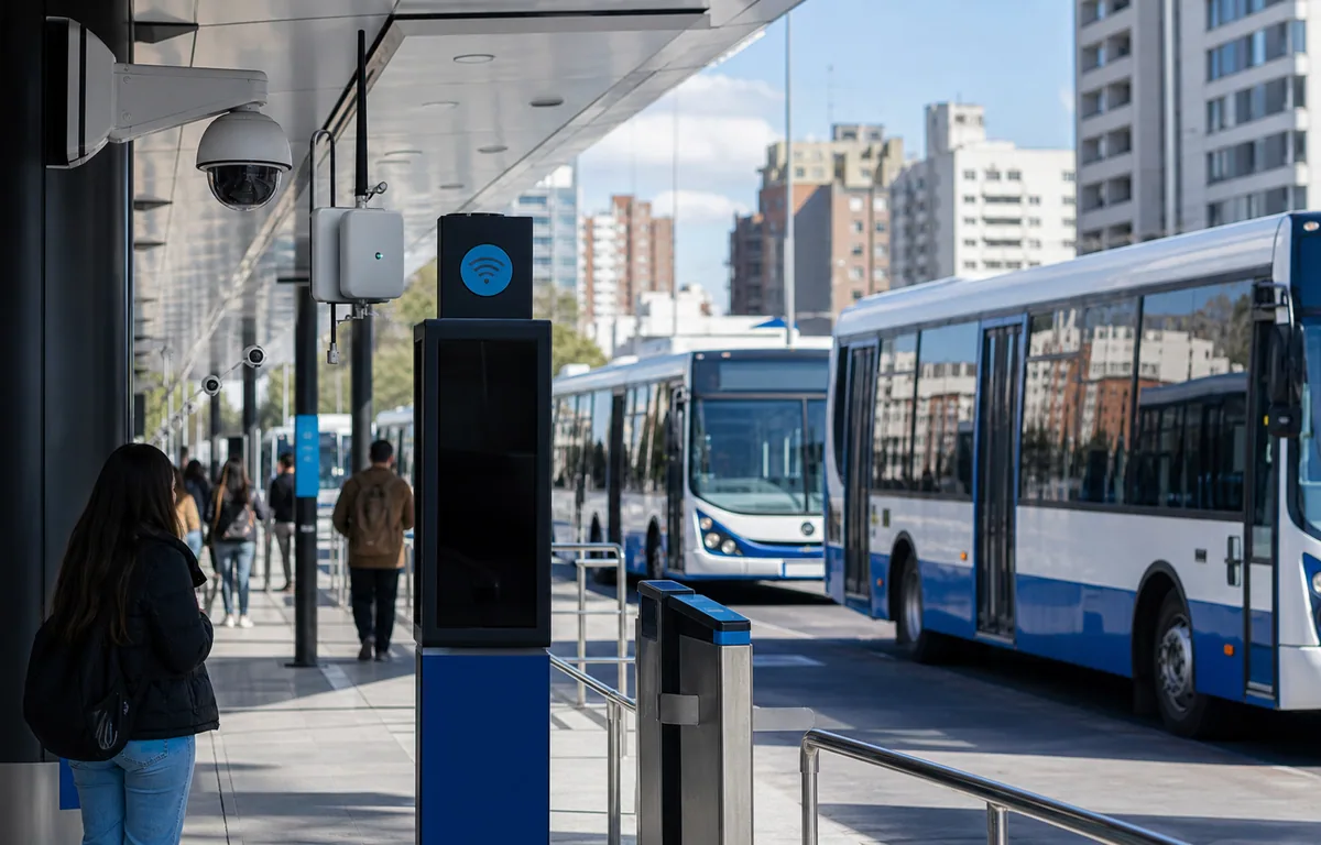 Video embarcado y monitoreo para transporte público