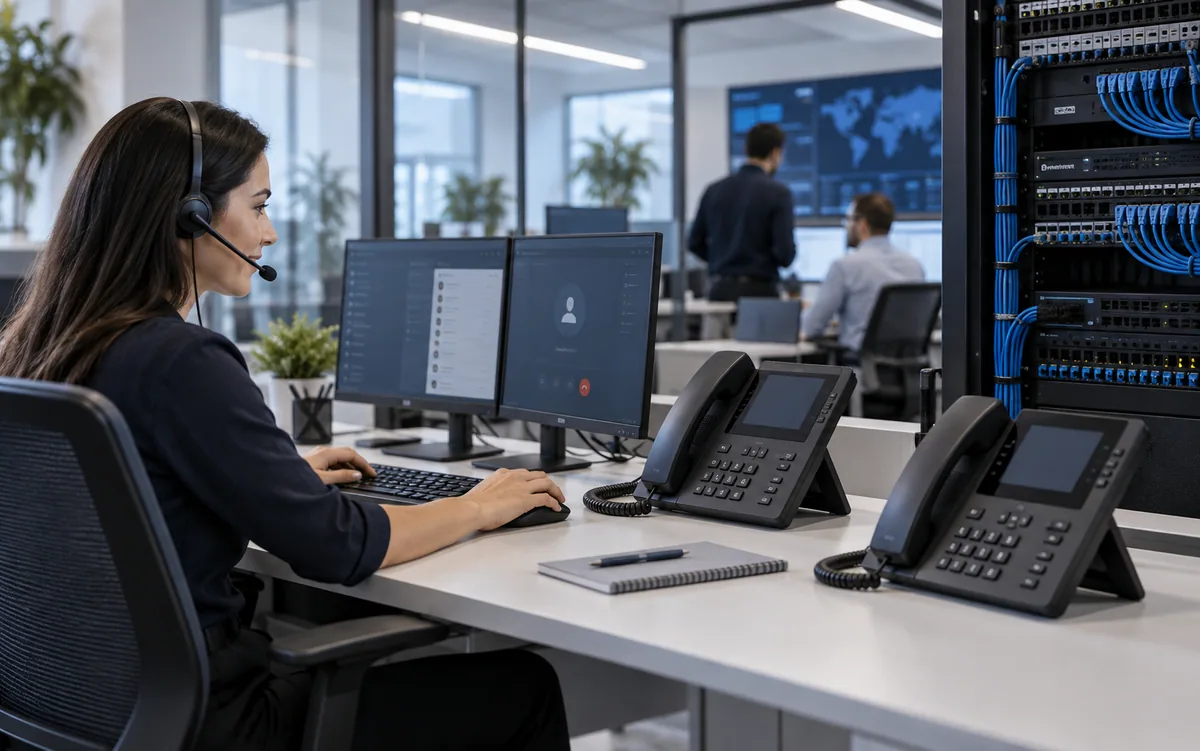 Telefonía IP y comunicaciones empresariales unificadas